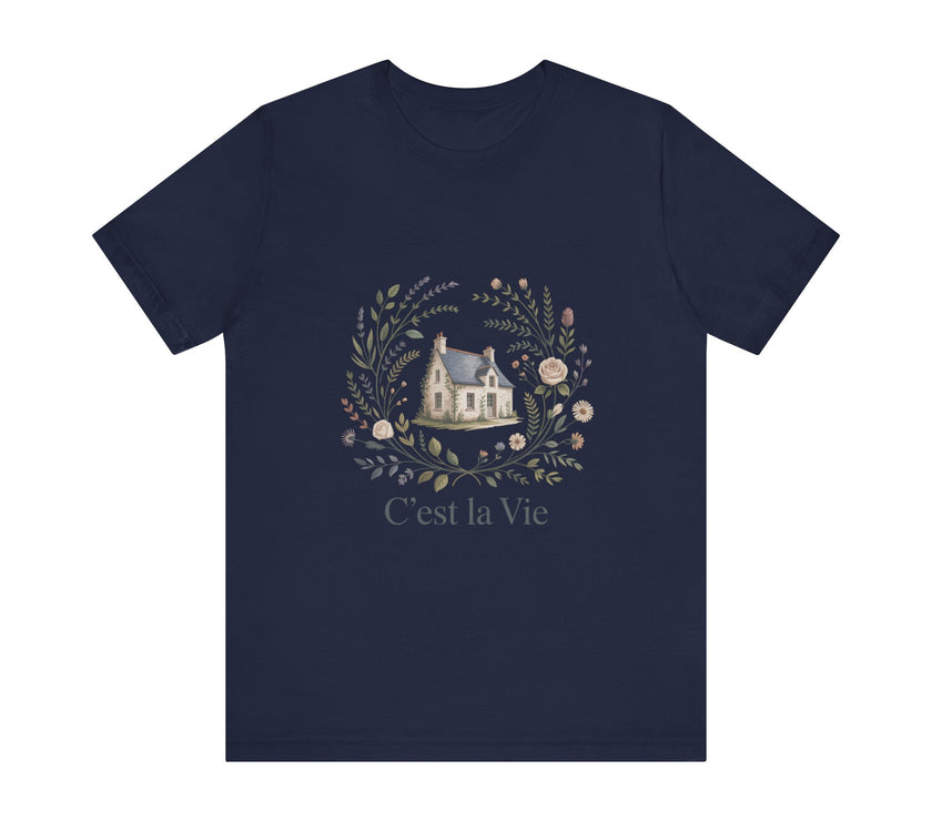 C'est la Vie Floral Tee