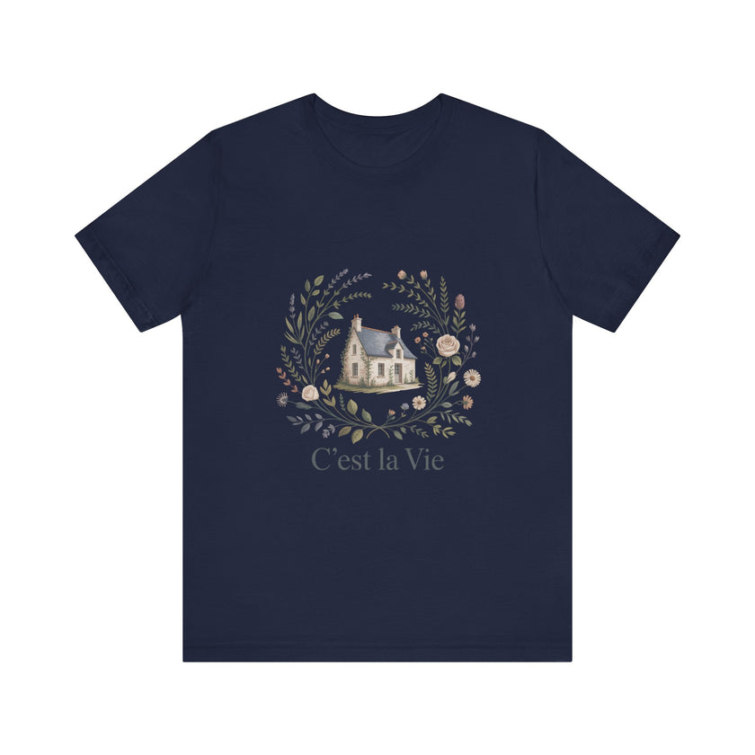 C'est la Vie Floral Tee