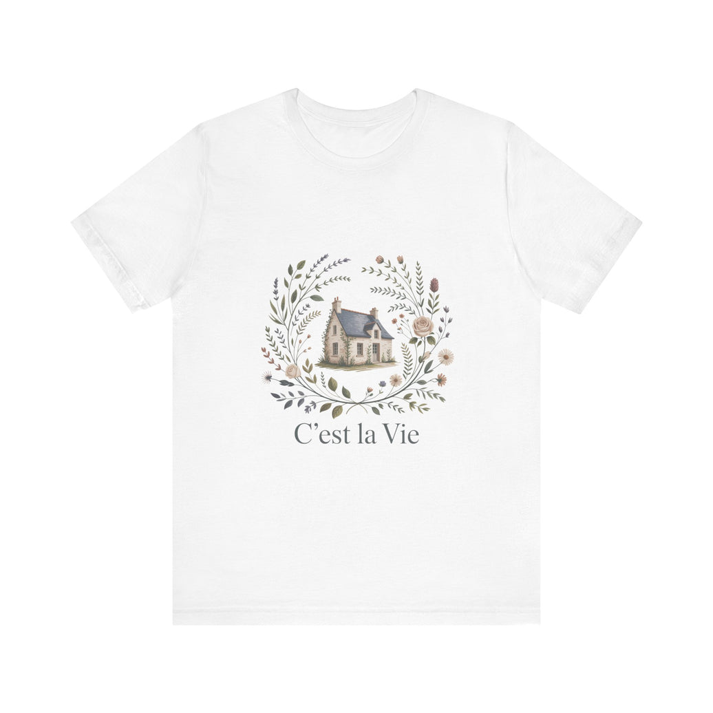 C'est la Vie Floral Tee