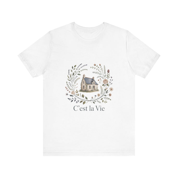 C'est la Vie Floral Tee