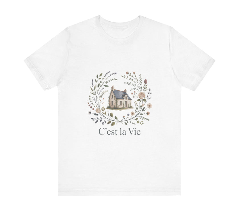 C'est la Vie Floral Tee