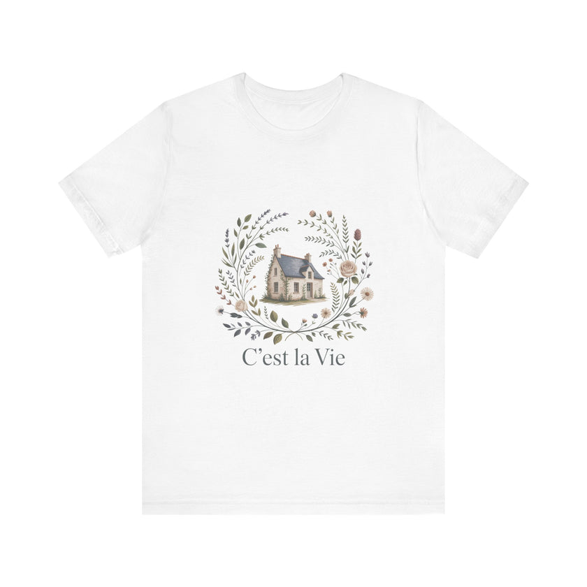 C'est la Vie Floral Tee