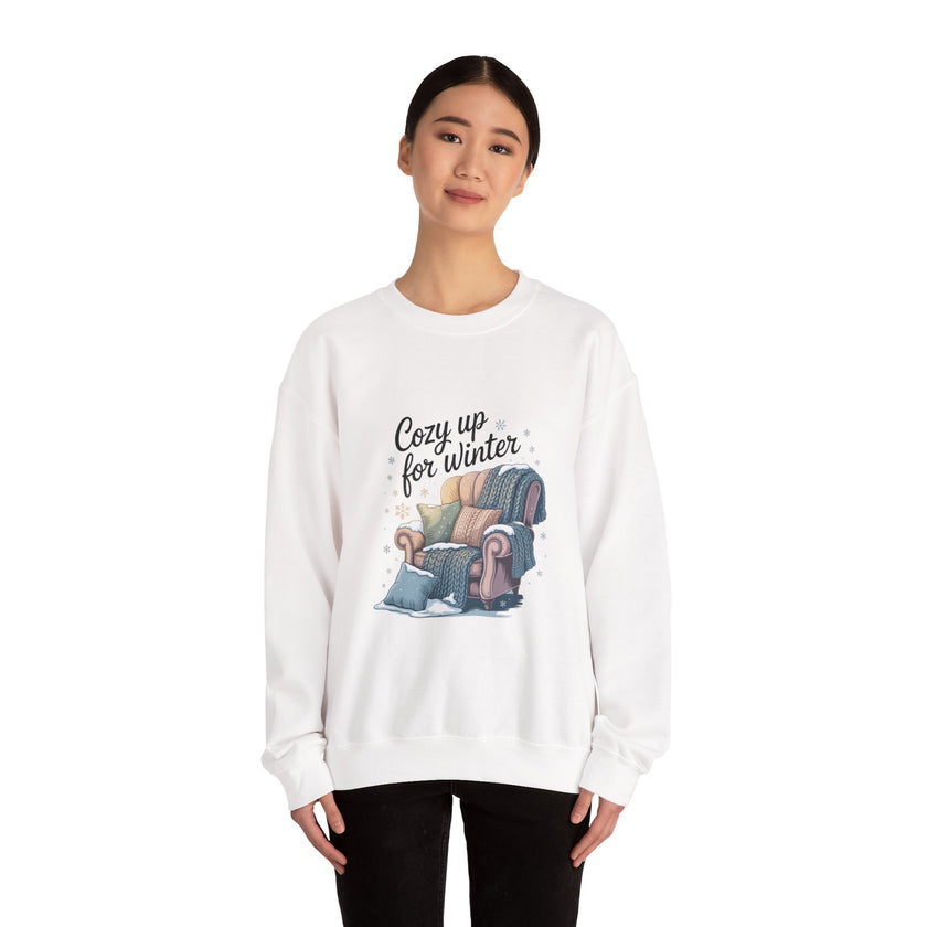 Cozy Up for Winter Crewneck Sweatshirt