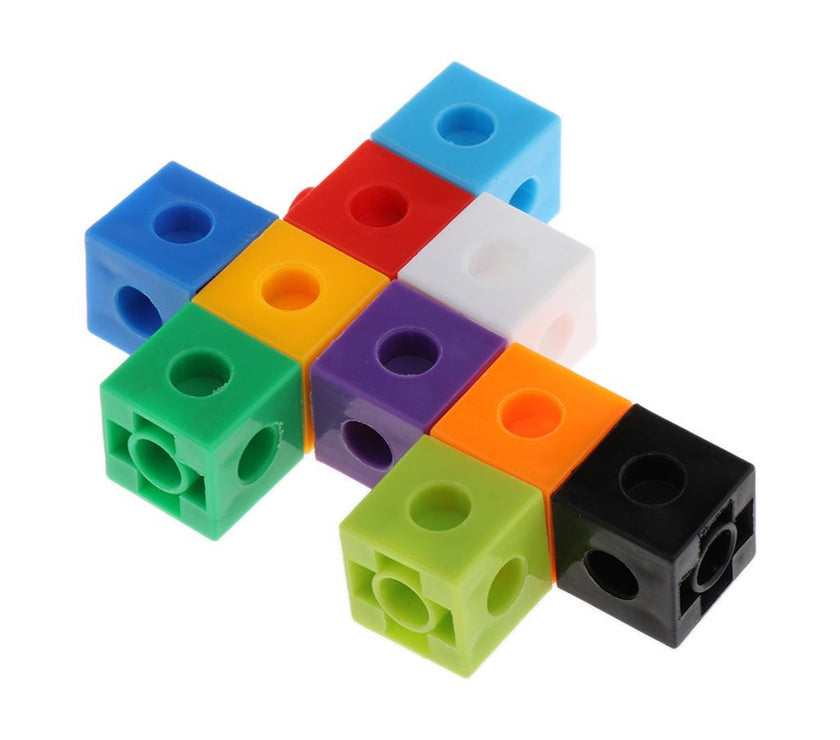 Splicing square plastic toys