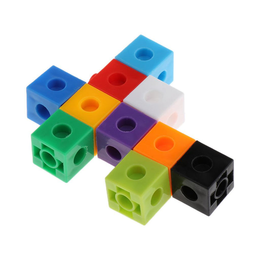 Splicing square plastic toys