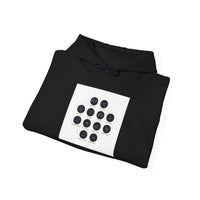 Minimal Constellation Grid Hoodie | Astrological Zodiac, Metallic Dot Galaxy