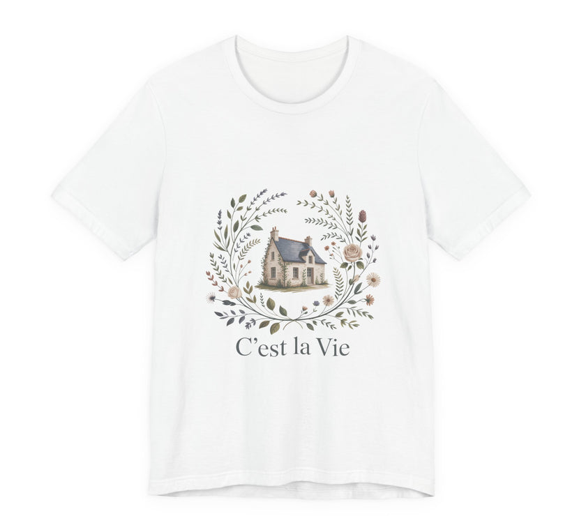 C'est la Vie Floral Tee