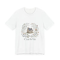 C'est la Vie Floral Tee