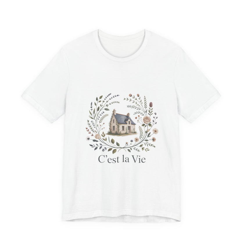 C'est la Vie Floral Tee