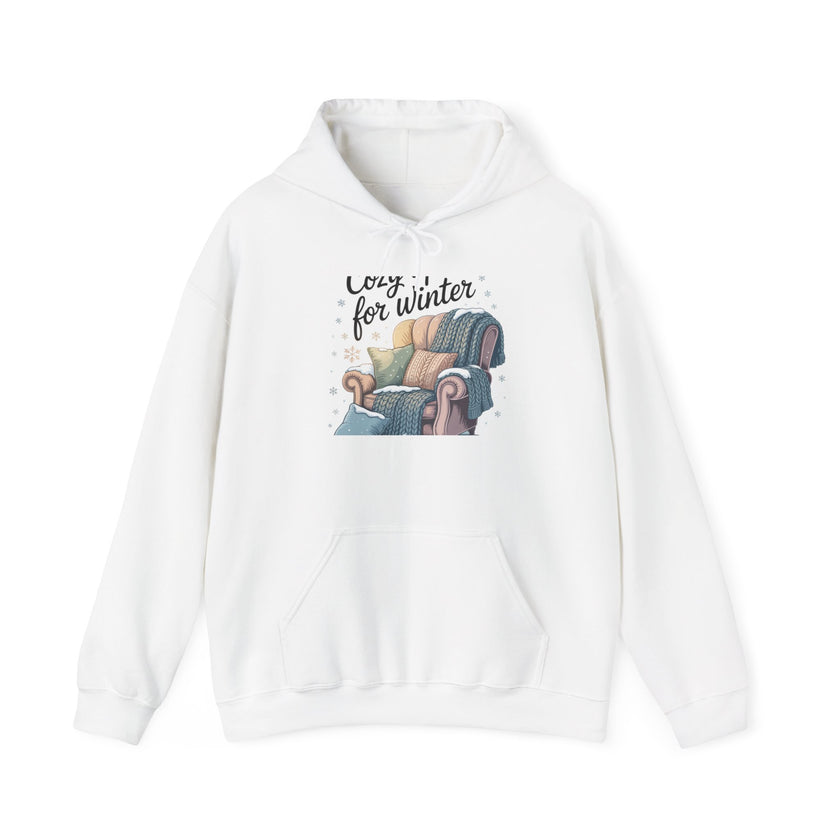 Cozy Winter Hoodie - Unisex Heavy Blend Sweatshirt