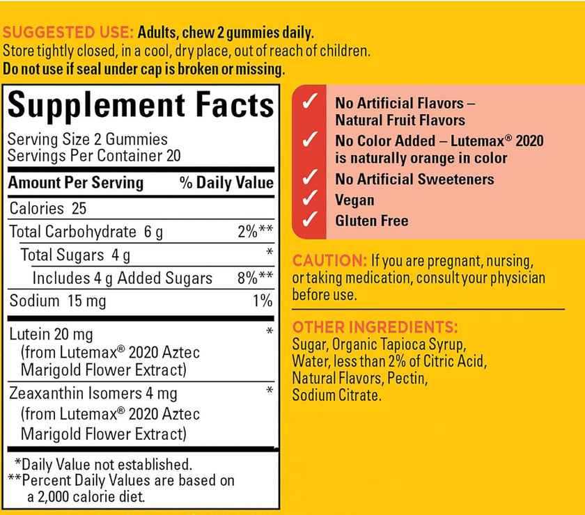 Lutein Gummies