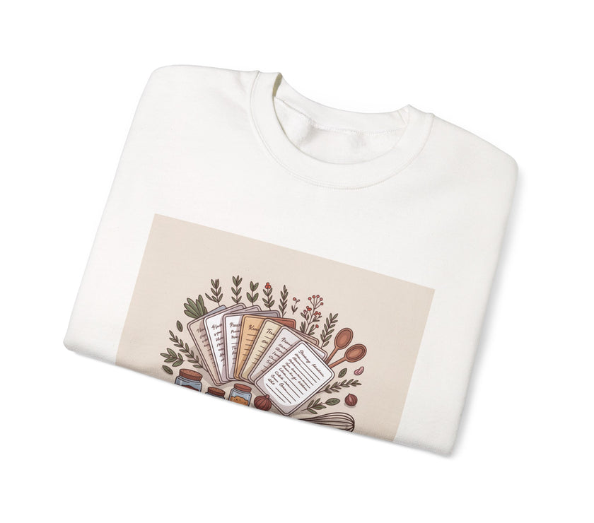 Cooking Up Love Sweatshirt | Cozy Unisex Crewneck for Food Lovers