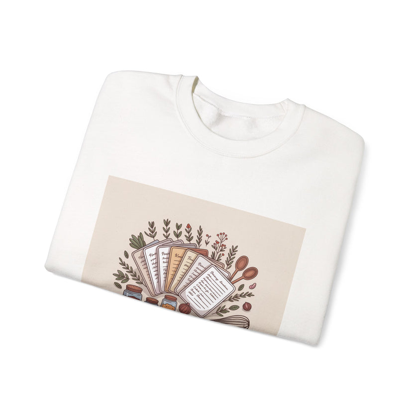 Cooking Up Love Sweatshirt | Cozy Unisex Crewneck for Food Lovers