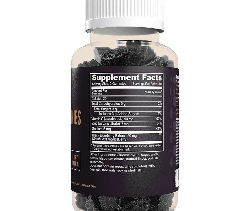 Black Elderberry Gummies