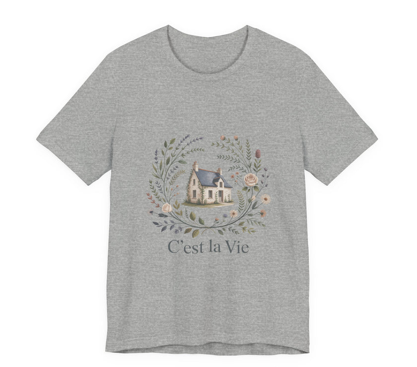 C'est la Vie Floral Tee