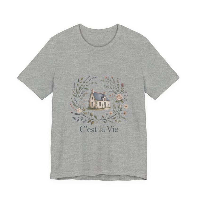 C'est la Vie Floral Tee