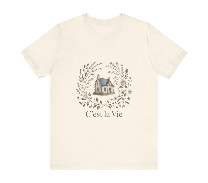 C'est la Vie Floral Tee