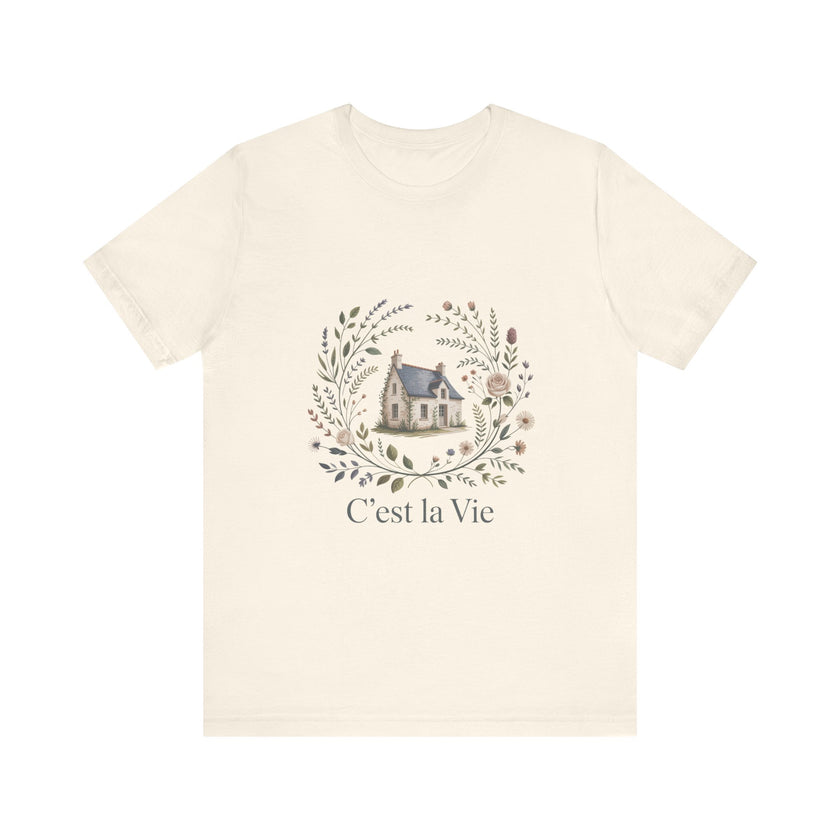 C'est la Vie Floral Tee