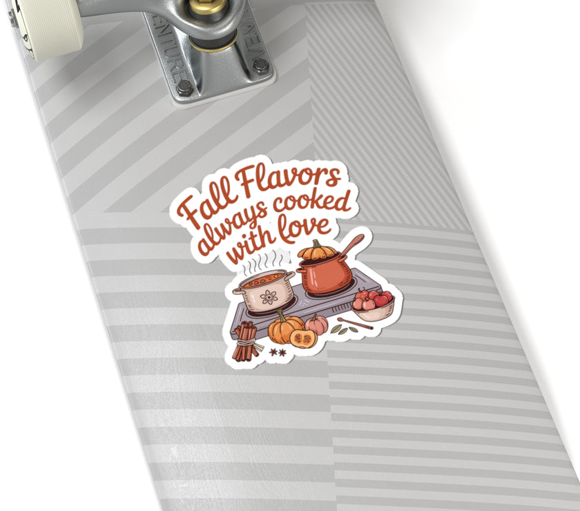 Fall Flavors Cooking Stickers - Always Cooked with Love