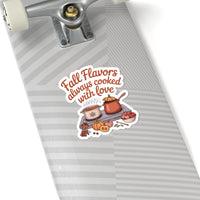 Fall Flavors Cooking Stickers - Always Cooked with Love