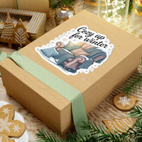 Cozy Winter Kiss-Cut Stickers - Perfect for Seasonal Decor and Gifting