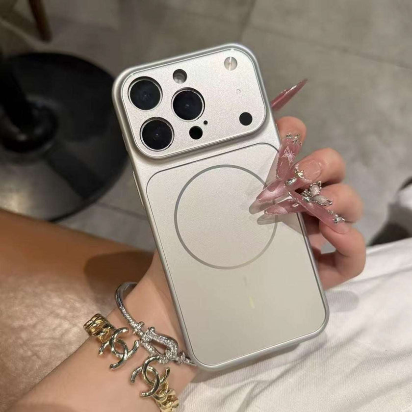 Solid Color All-inclusive Magnetic Phone Case