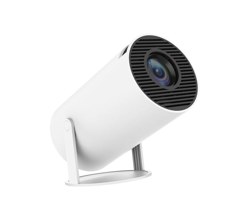 Portable Projector Small Straight Projector For Home Use 180 Degrees Projection Angle Automatic Focus Home Video Projector