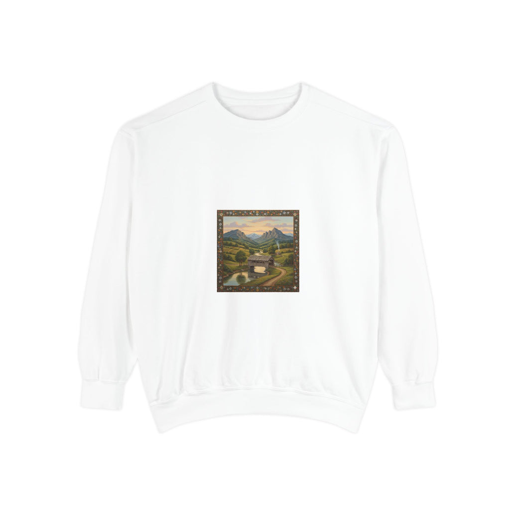 Unisex Garment-Dyed Sweatshirt