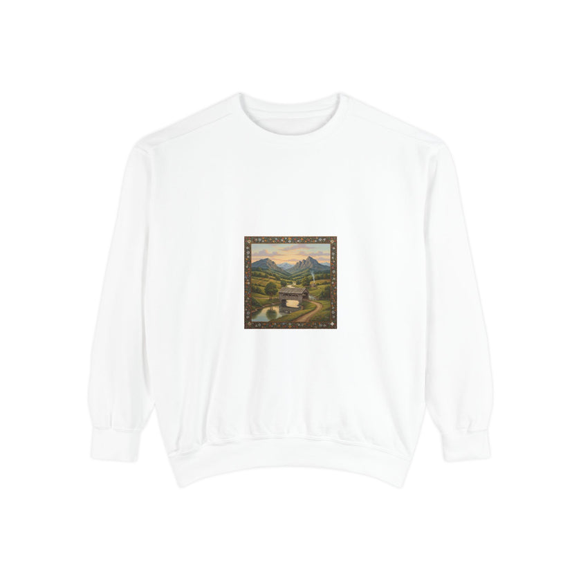 Unisex Garment-Dyed Sweatshirt