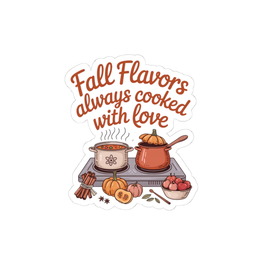 Fall Flavors Cooking Stickers - Always Cooked with Love