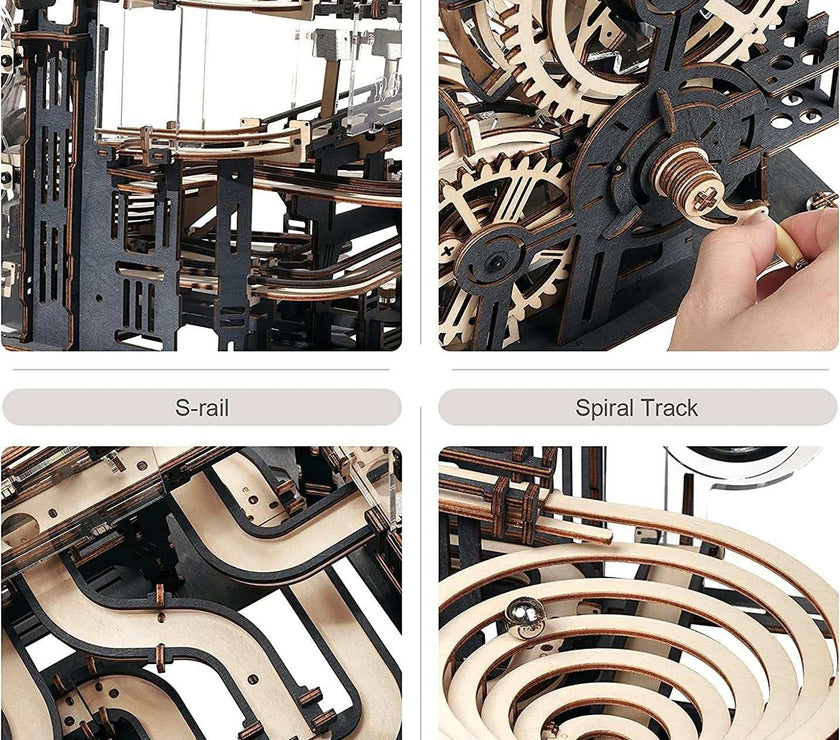 Marble Night City Wooden Puzzle