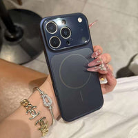 Solid Color All-inclusive Magnetic Phone Case