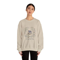 C'est La Vie Crewneck Sweatshirt - Cozy Unisex Fashion for Everyday Wear