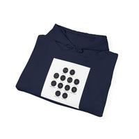 Minimal Constellation Grid Hoodie | Astrological Zodiac, Metallic Dot Galaxy