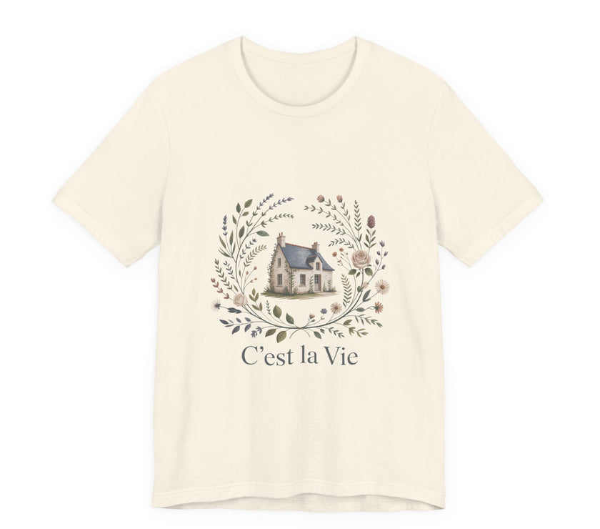 C'est la Vie Floral Tee