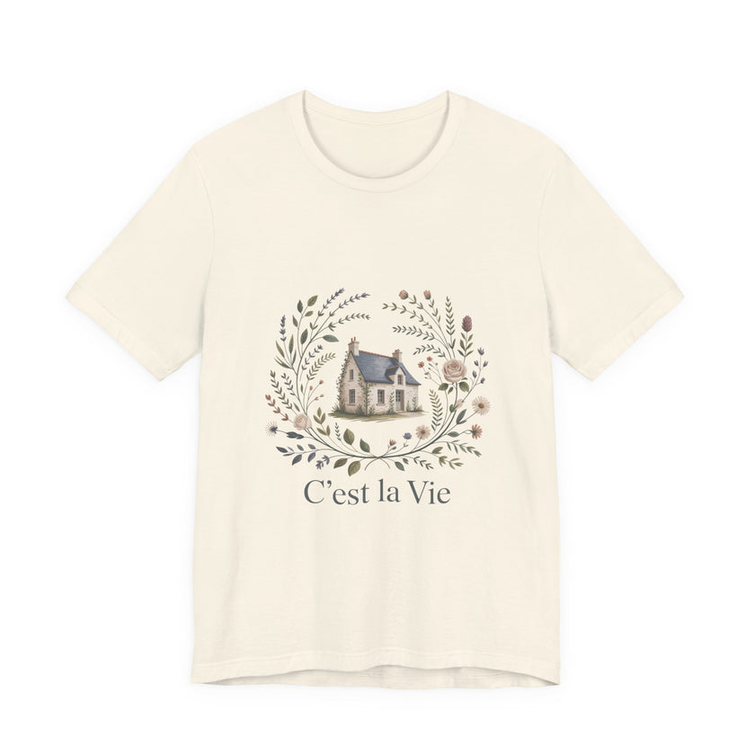 C'est la Vie Floral Tee