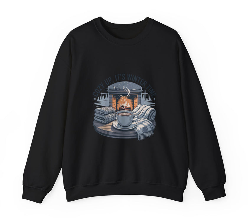 Cozy Winter Time Crewneck Sweatshirt
