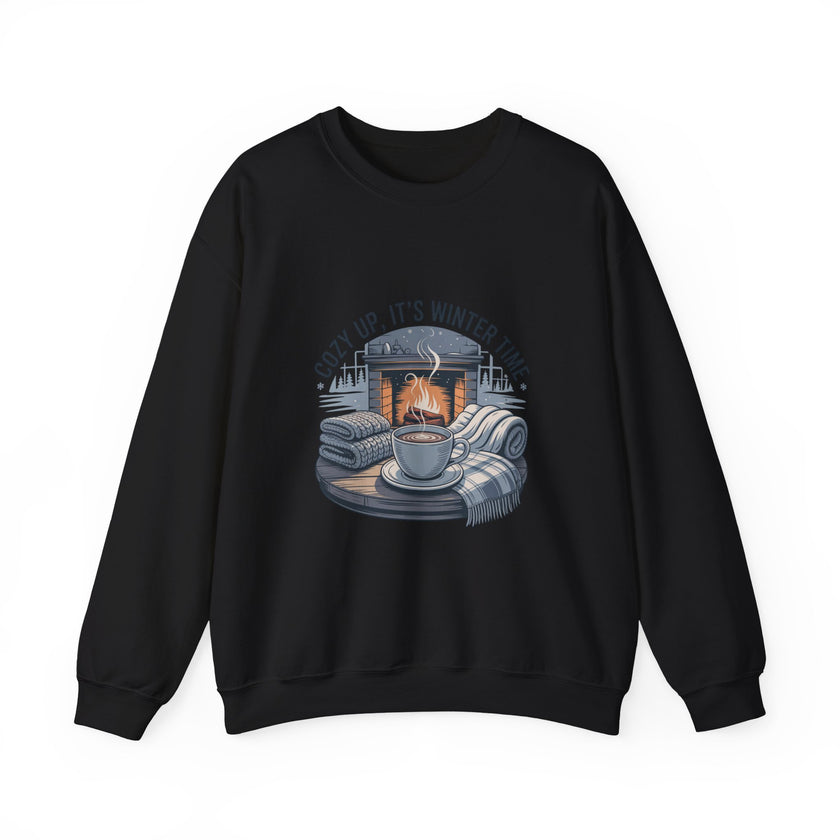 Cozy Winter Time Crewneck Sweatshirt