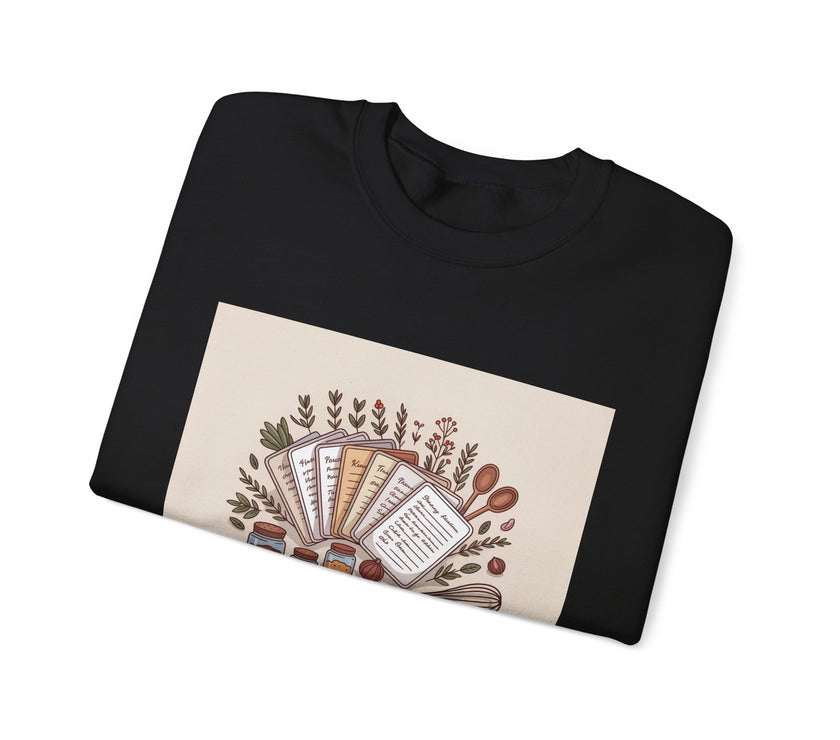 Cooking Up Love Sweatshirt | Cozy Unisex Crewneck for Food Lovers