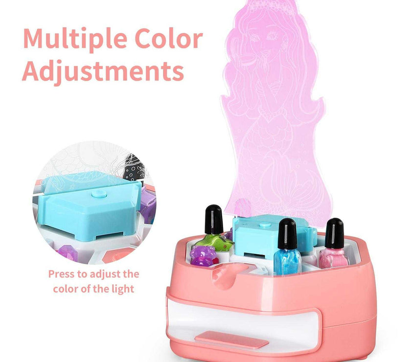 Kids Makeup And Nail Art Spray Set