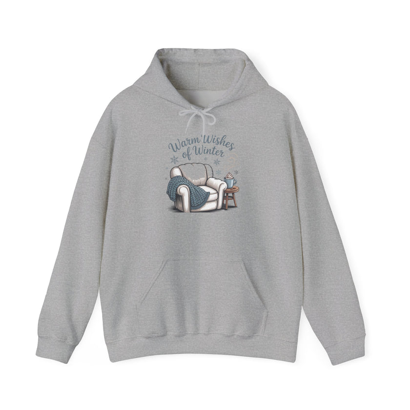 Cozy Winter Vibes Hoodie - Warm Wishes of Winter