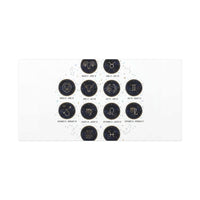 Zodiac Constellation Chart Canvas | Astrology Art Print, Metallic Galaxy