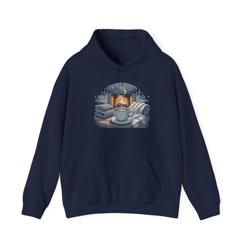 Cozy Winter Vibes Hooded Sweatshirt