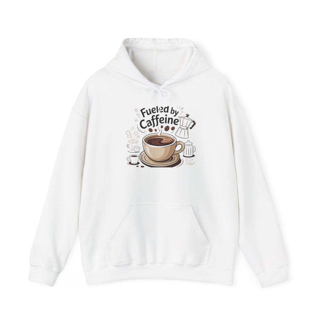 Caffeine Lover's Hoodie - Fueled by Caffeine Sweatshirt