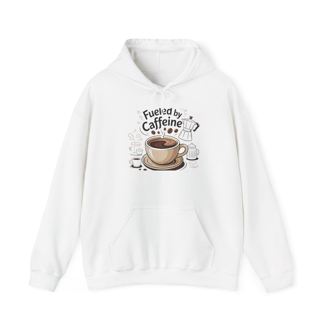 Caffeine Lover's Hoodie - Fueled by Caffeine Sweatshirt