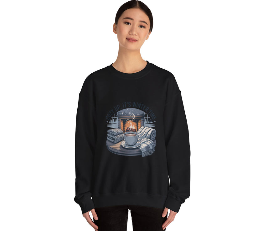 Cozy Winter Time Crewneck Sweatshirt