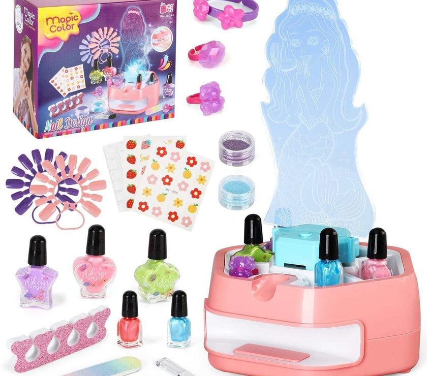 Kids Makeup And Nail Art Spray Set