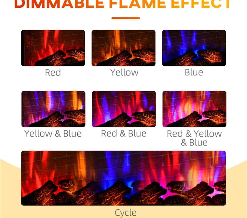 1400W Electric Fireplace