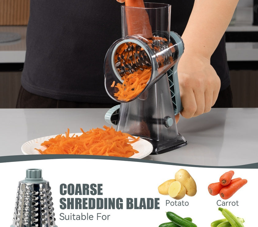 Multi-function Vegetable Chopper Hand Roller Shredded Cheese Silk Hand Kitchen Gadget