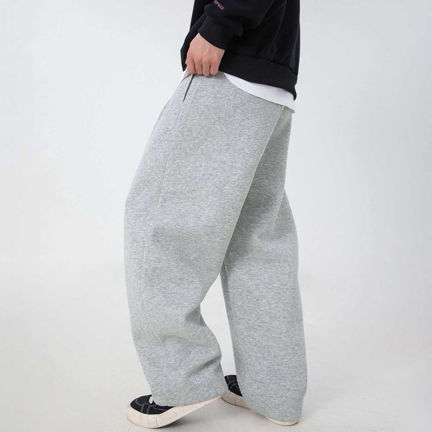 Mens Casual Straight-leg Loose Long Pants